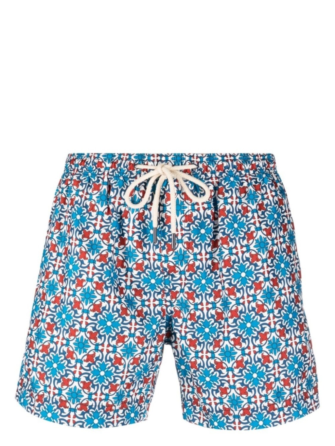 

PENINSULA SWIMWEAR плавки-шорты с геометричным принтом, синий