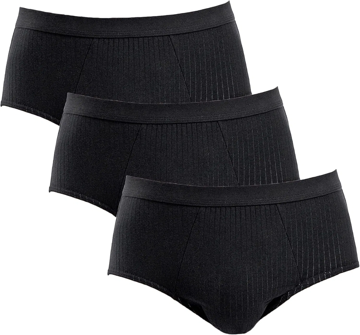 Боксеры хлопковые Men'S Underwear Multipack Briefs, черный