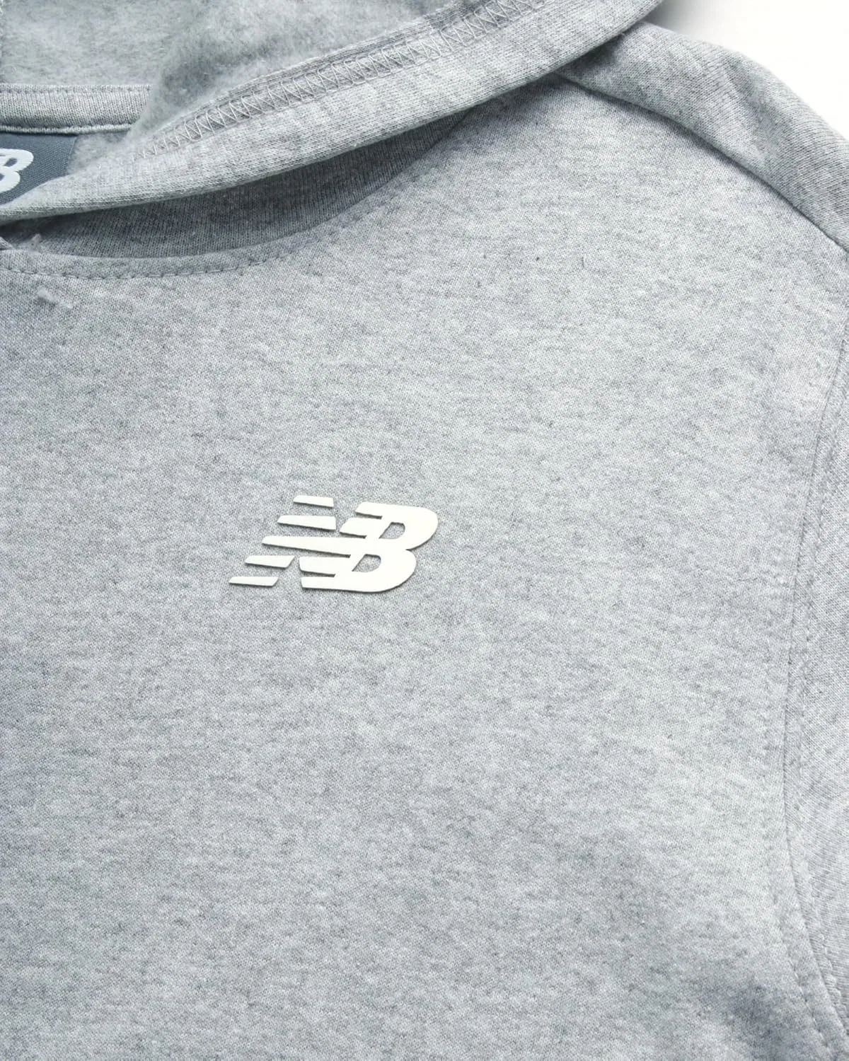 Детский спортивный костюм из флиса New Balance, 2 предмета, Team Grey — фото 3
