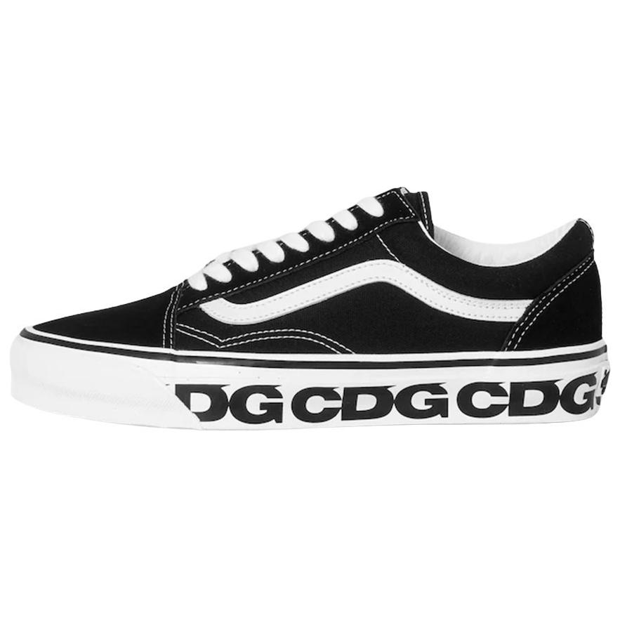 

Vans Кроссовки для скейтбординга CDG x Old Skool 36 Low Top, мужские, черно-белые