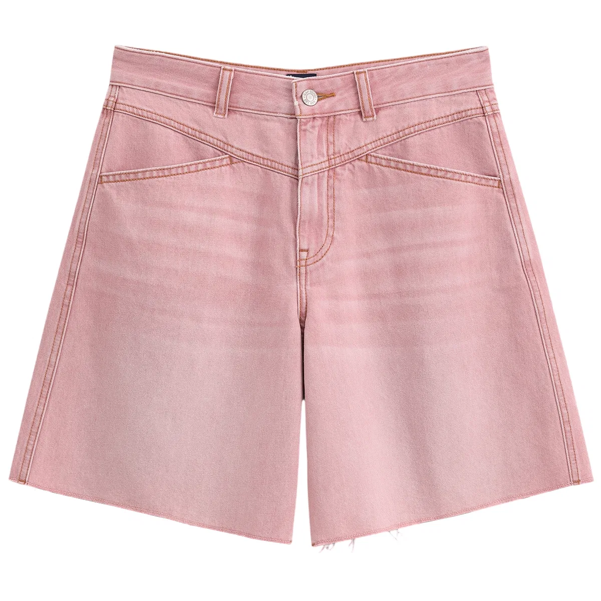 Джинсовые шорты Light Washed COOLMAX GAP — фото 4