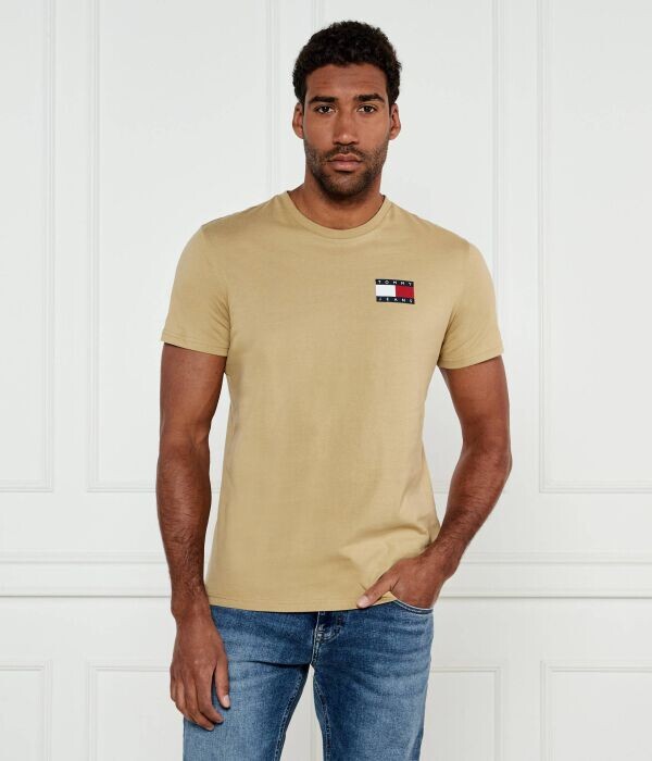 

Футболка мужская Tommy Jeans с логотипом, бежевый