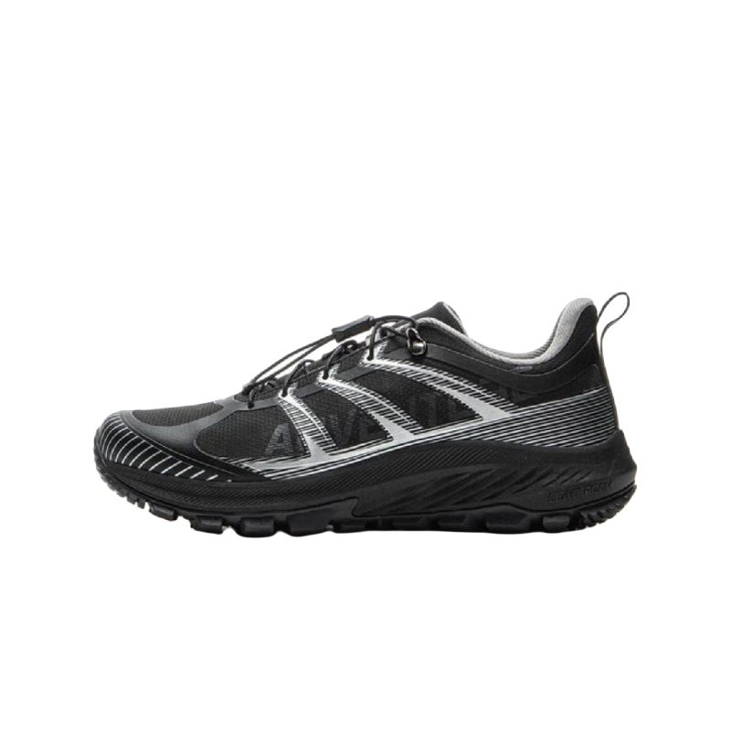 

LINING YOUNG Детские противоскользящие износостойкие низкие уличные кроссовки black white для подростков