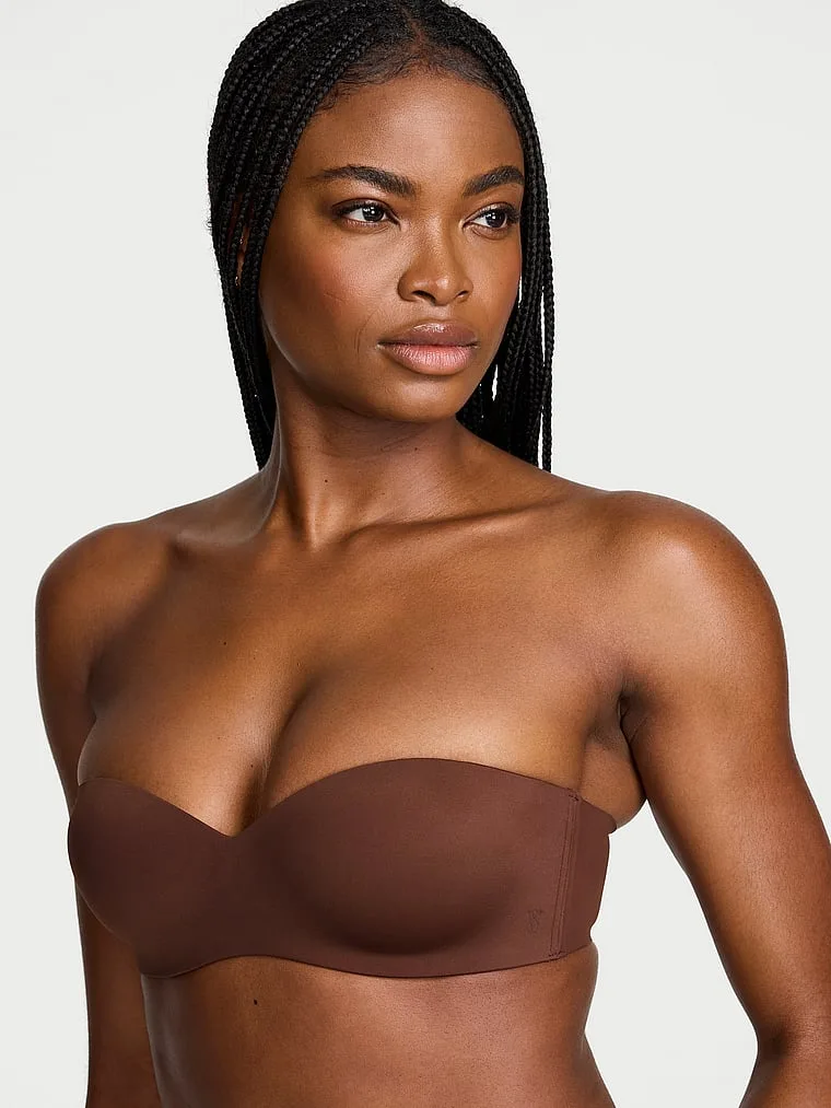 Бюстгальтер без бретелей в форме сердца с легкой подкладкой Victoria'S Secret Bare, Smooth Ganache