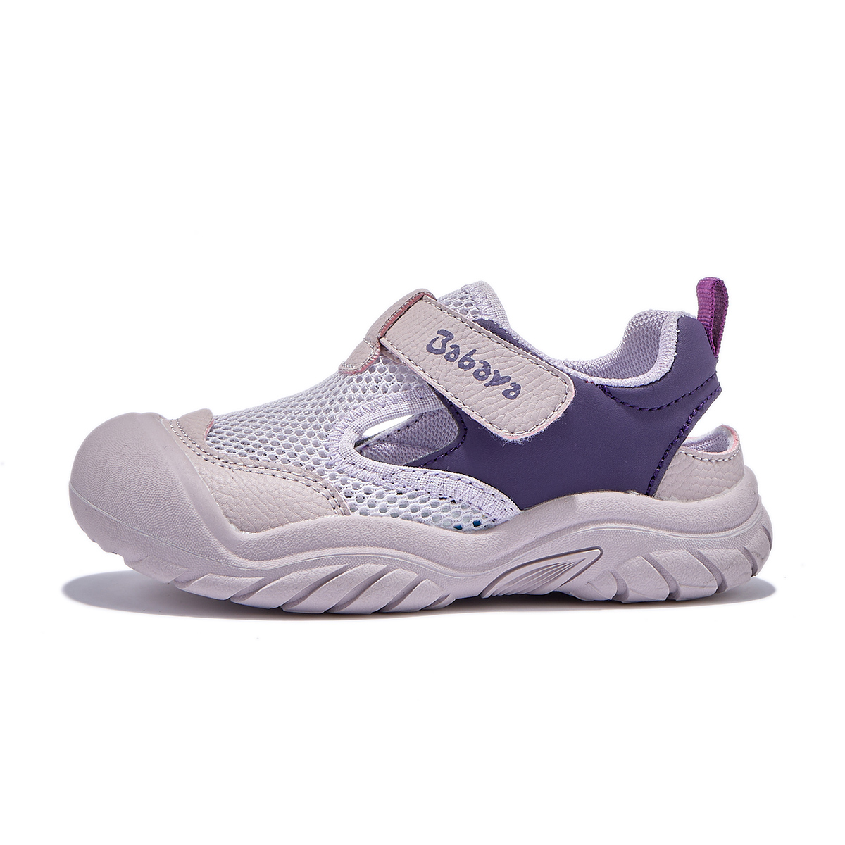 

Детские сандалии с низким верхом, устойчивые к истиранию, дышащие, для детей от 3 до 7 лет Babaya, фиолетовый