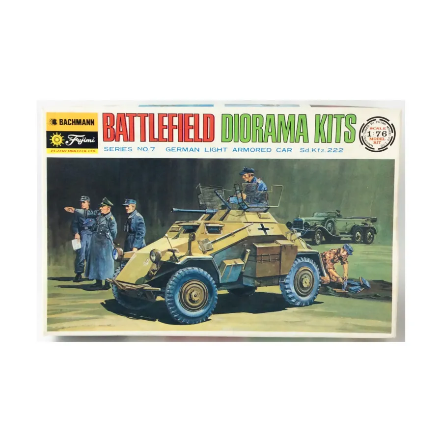 

Немецкий легкий бронеавтомобиль Sd. Кфз. 222, Fujimi Models - WWII (1:76)