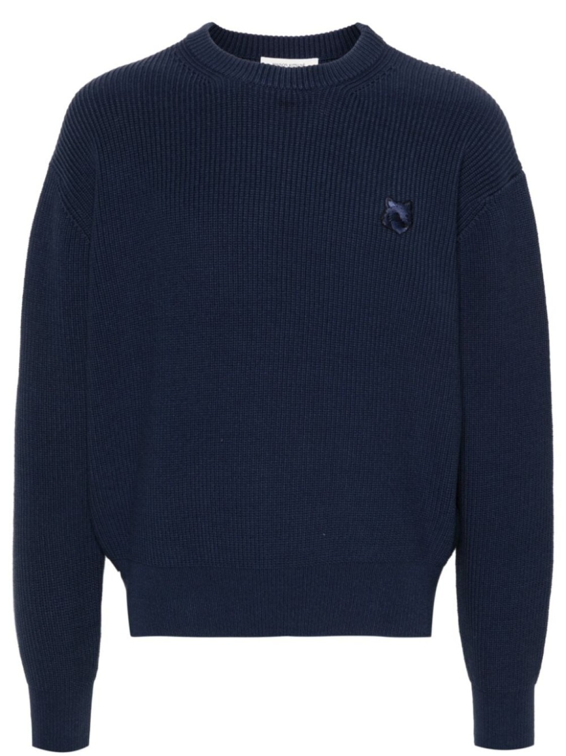 

Maison Kitsuné джемпер с вышитым логотипом, синий