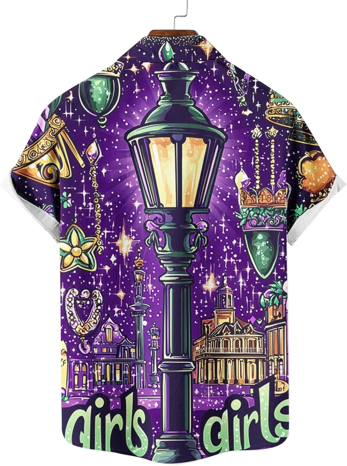 Футболка для мужчин Button Down Crewneck, 2026, тренд Carnival — фото 4