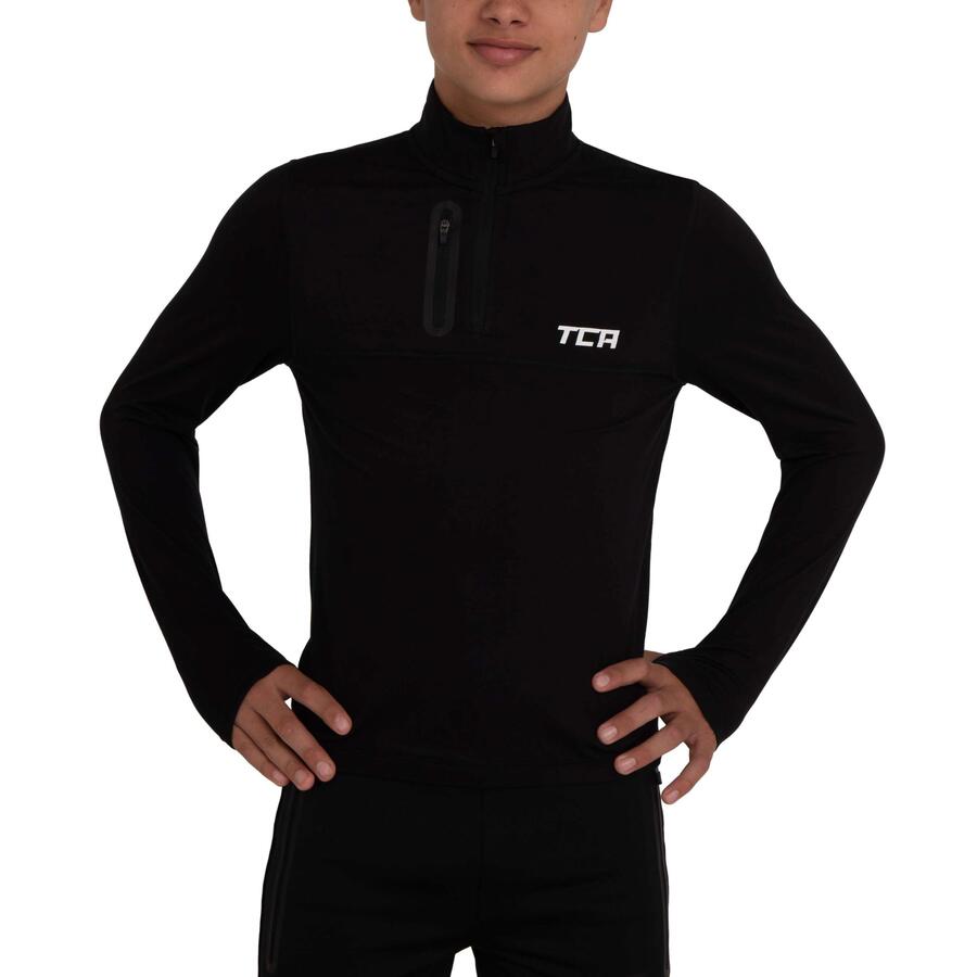 

TCA Функциональная рубашка с длинными рукавами для мальчиков - Fusion Pro Quickdry с длинными рукавами