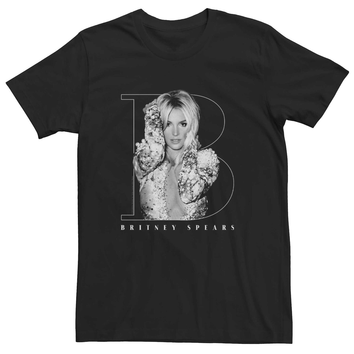 

Мужская футболка с логотипом Britney Spears Portrait Licensed Character