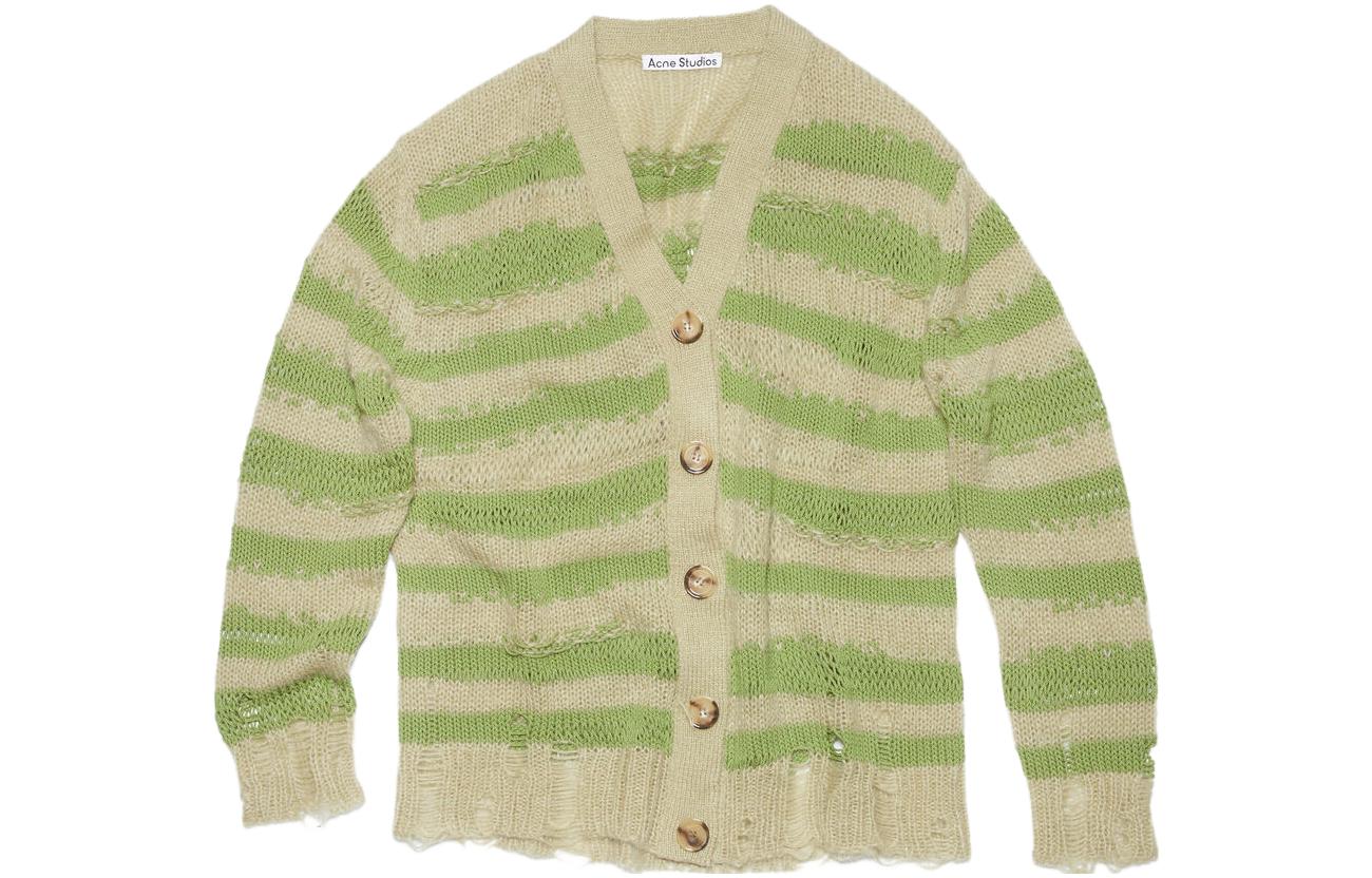 

Вязаная одежда унисекс шалфейно-зелёная Acne Studios