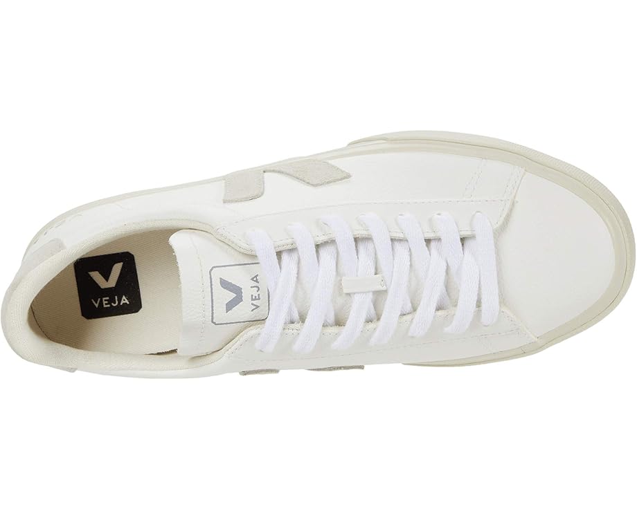 Кроссовки VEJA Campo, цвет Extra White/Natural Suede — фото 2