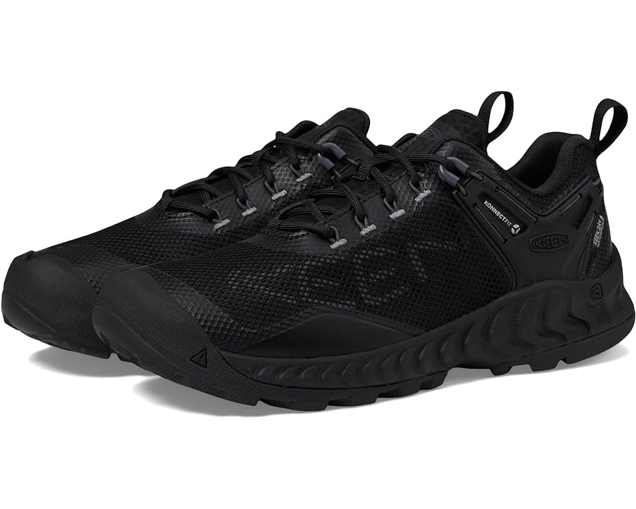 

Походная обувь KEEN Nxis Evo WP, цвет Black/Steel Grey