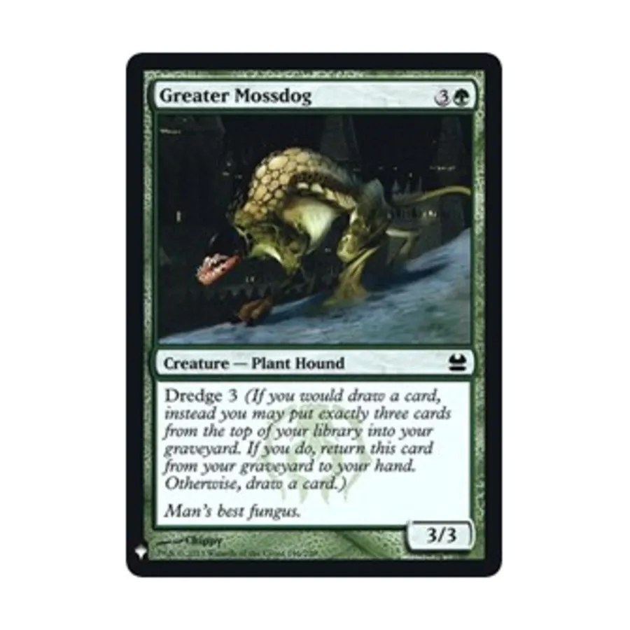 

CCG Большой моссдог (C) (фольга), MTG - Mystery Booster - Retail Exclusives