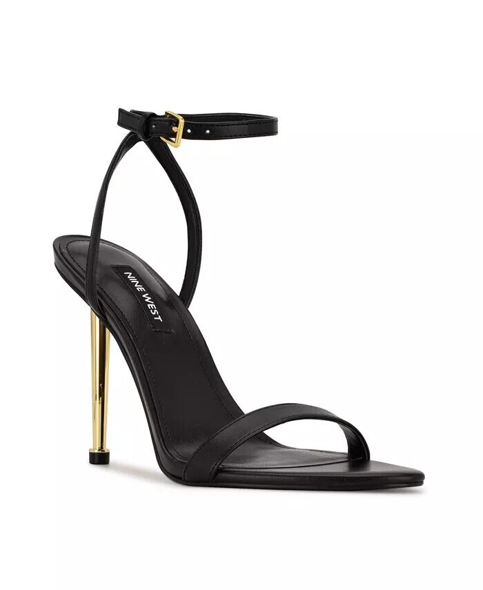 Женские босоножки-шпильки Reina Almond Toe Nine West, черный