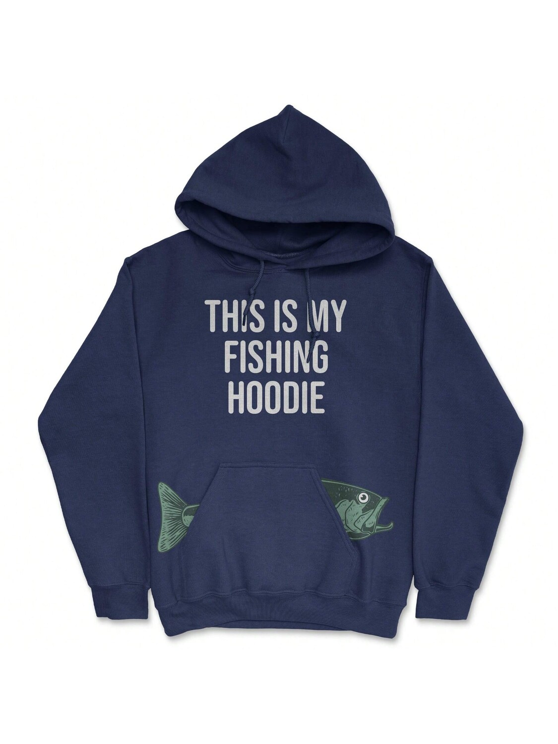 

Худи с принтом, темно-синий