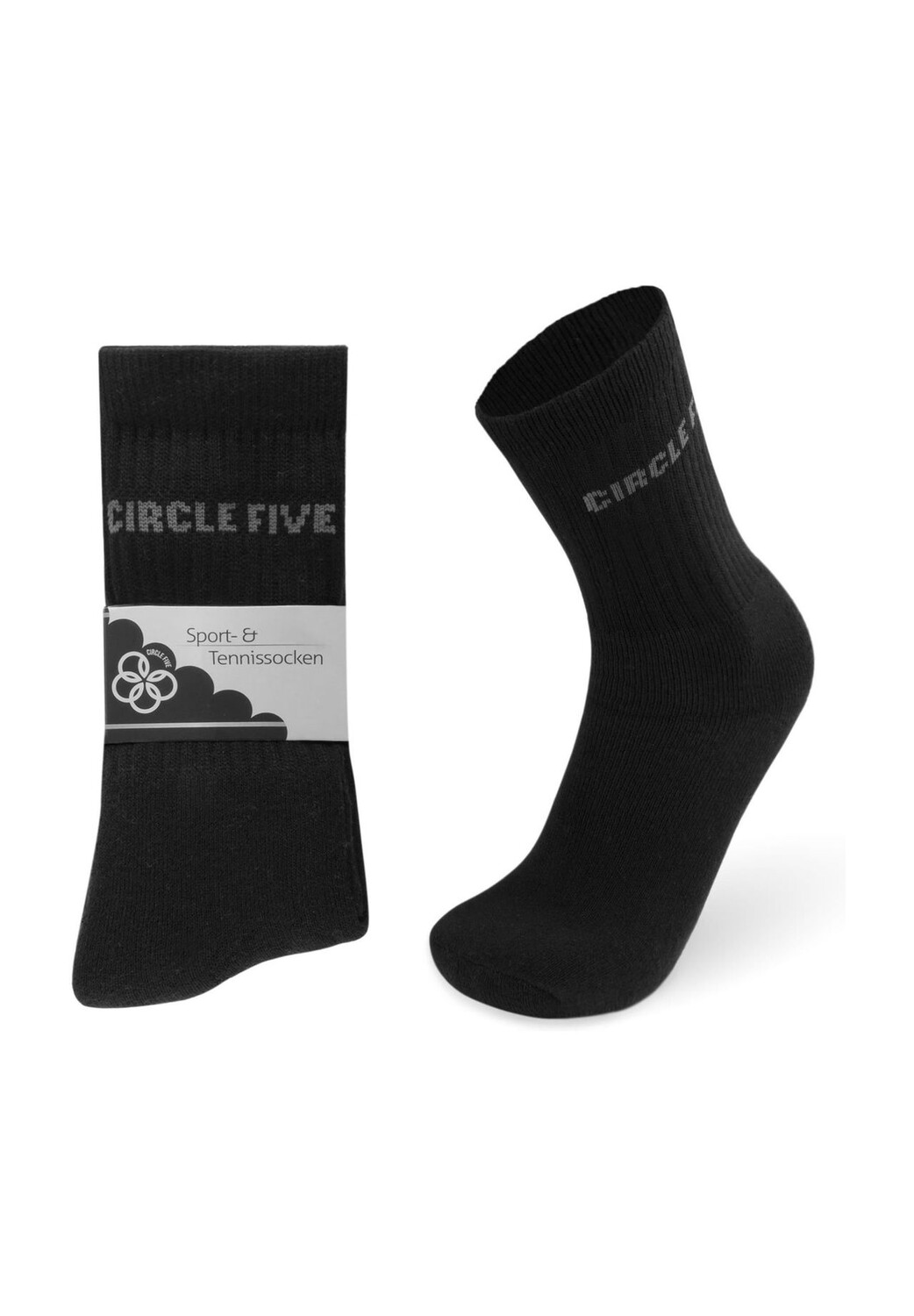 

Спортивные и теннисные носки 8 Circle Five CIRCLE FIVE, цвет Schwarz Anthrazit