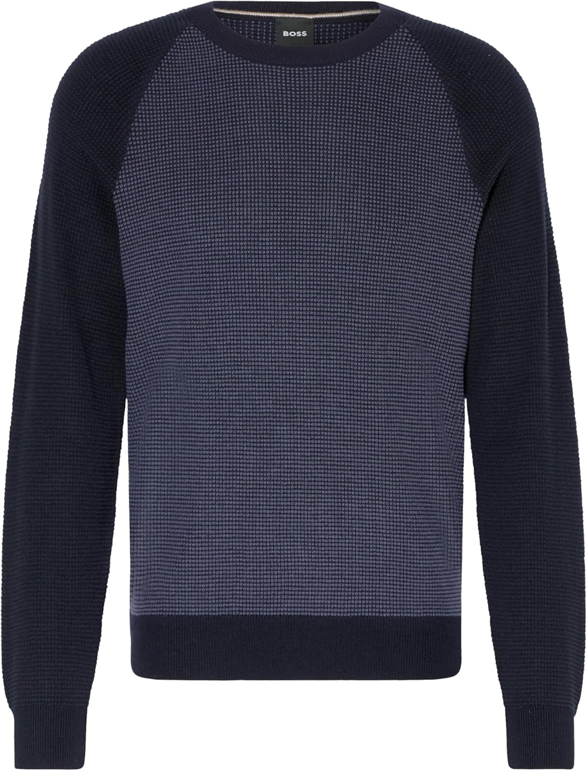 

Мужской свитер Hugo Boss Dairon Wool с круглым вырезом, темно-синий
