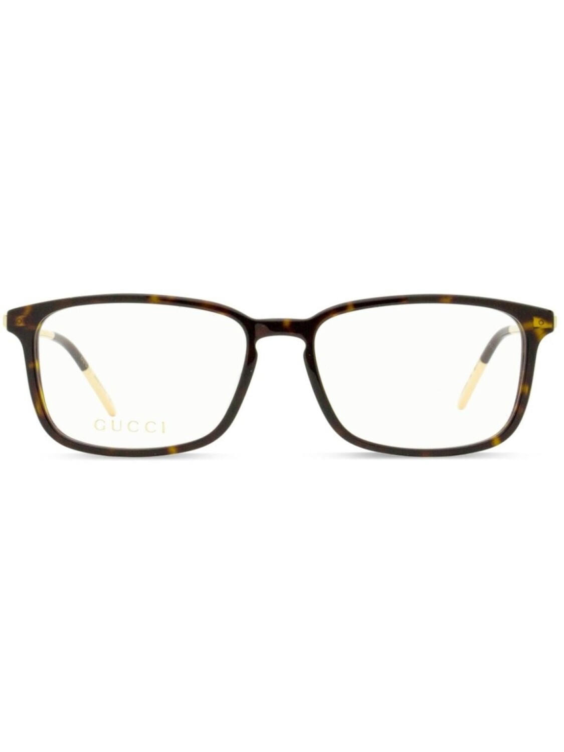 

Очки Gucci Eyewear в прямоугольной оправе черепахового цвета, коричневый