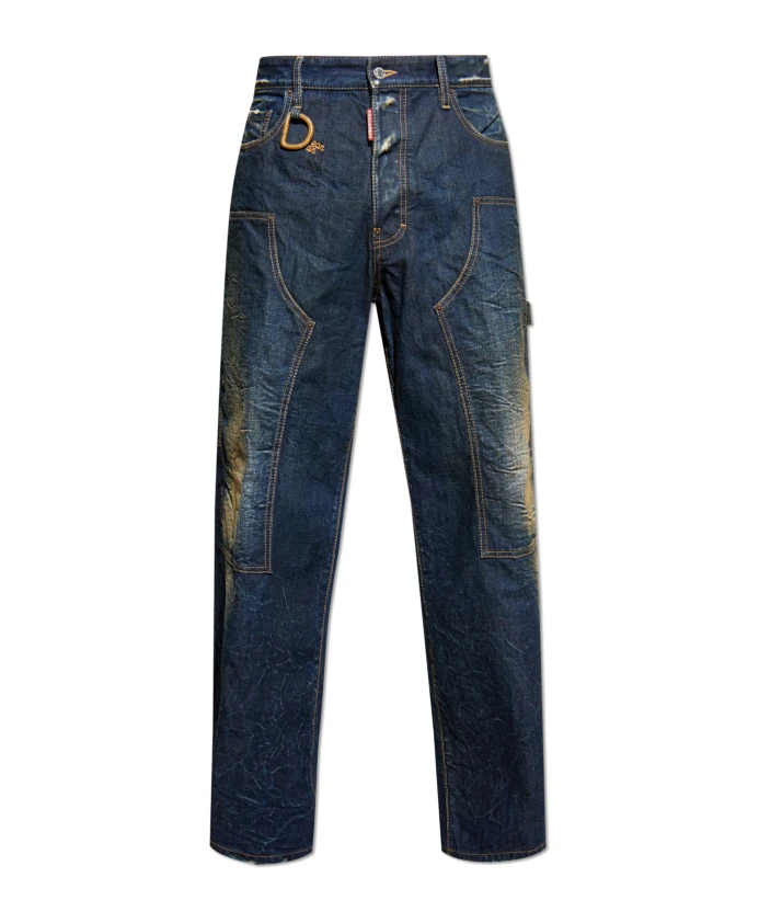 

Свободные джинсы Dsquared2, синий