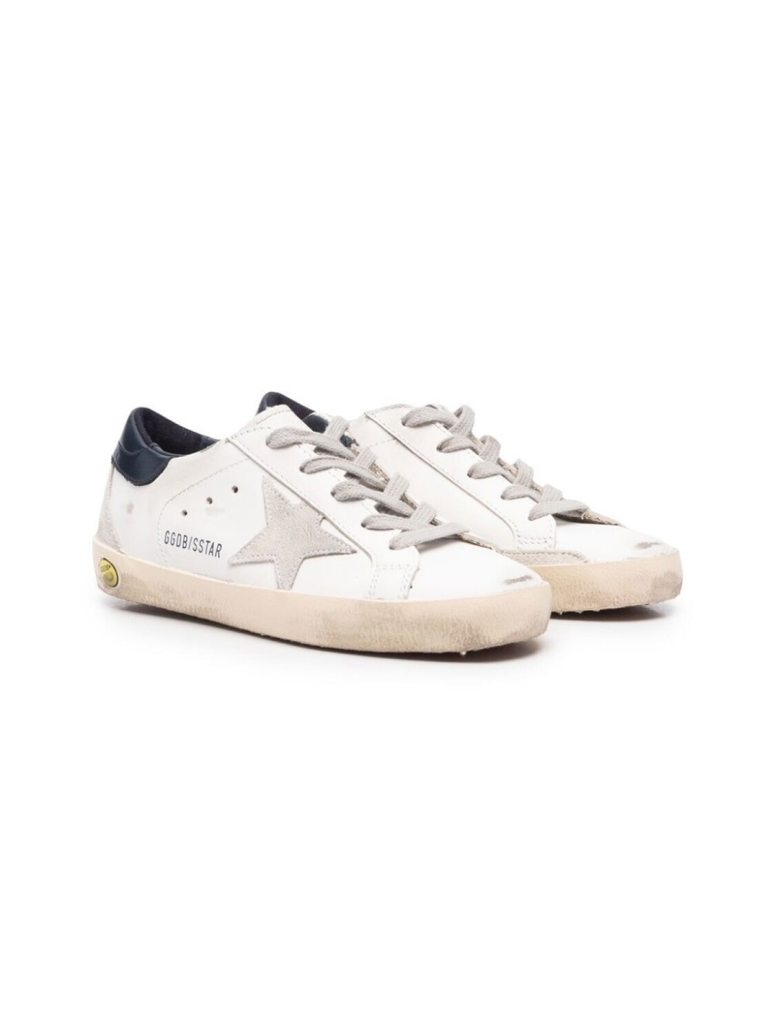 

Golden Goose Kids кеды Superstar на шнуровке, белый