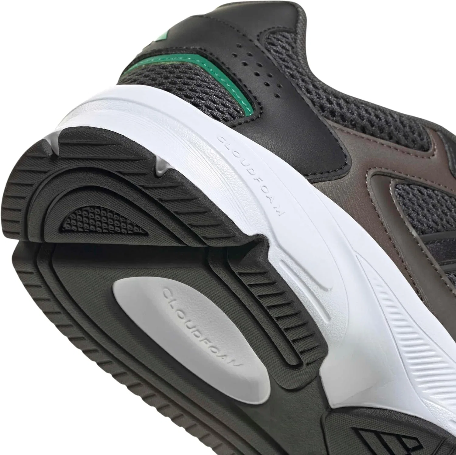 Мужские кроссовки Adidas Crazychaos 2000, Grey Six Core Black Semi Court Green — фото 4