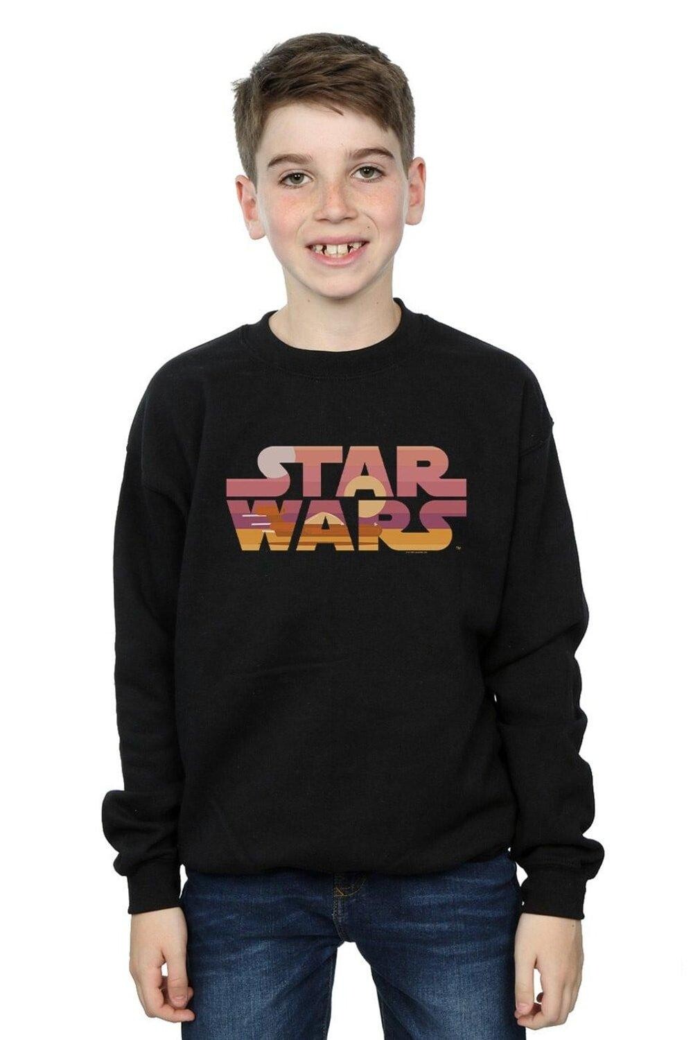 

Толстовка с логотипом Tatooine Suns Star Wars, черный