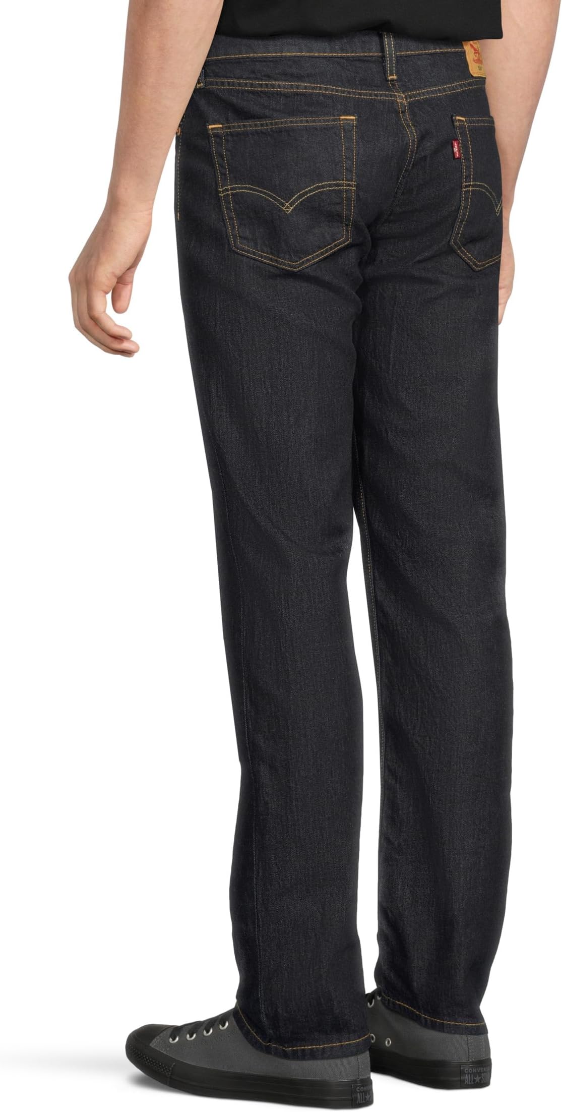 Джинсы Levi's Mens Men's 514 Straight, насыщенный темно-синий — фото 3