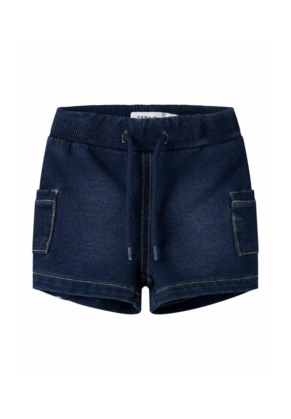 Шорты джинсовые slim fit Name It, темно-синий деним