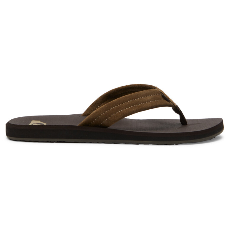 

Сандалии Quiksilver Carver Suede Core, цвет Brown 1