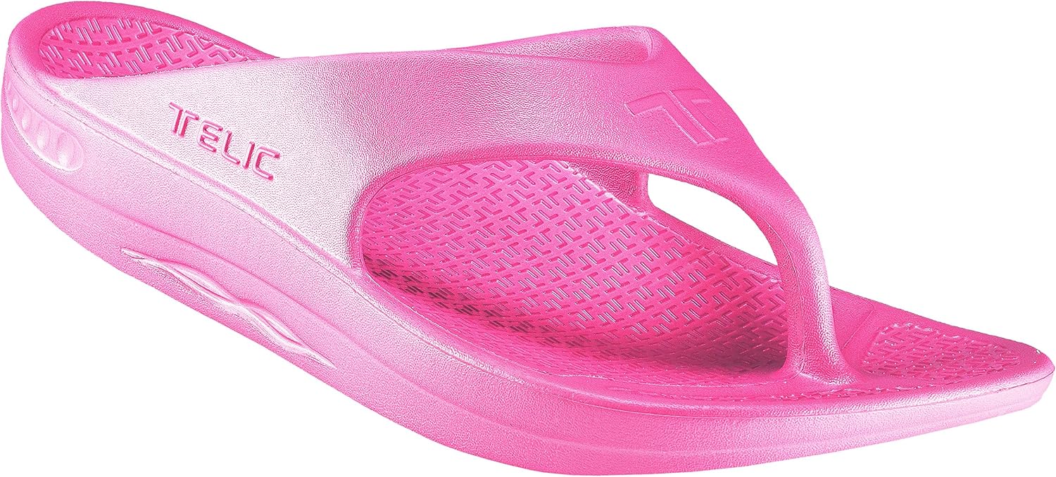 

Сандалии Telic Energy Flip Flop - комфортная обувь для мужчин и женщин, розовый