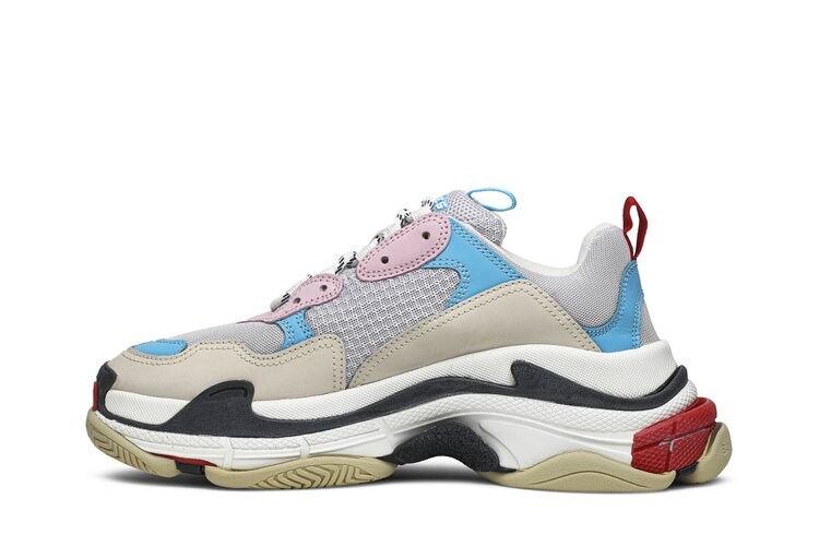 Кроссовки Balenciaga Wmns Triple S, разноцветный — фото 3