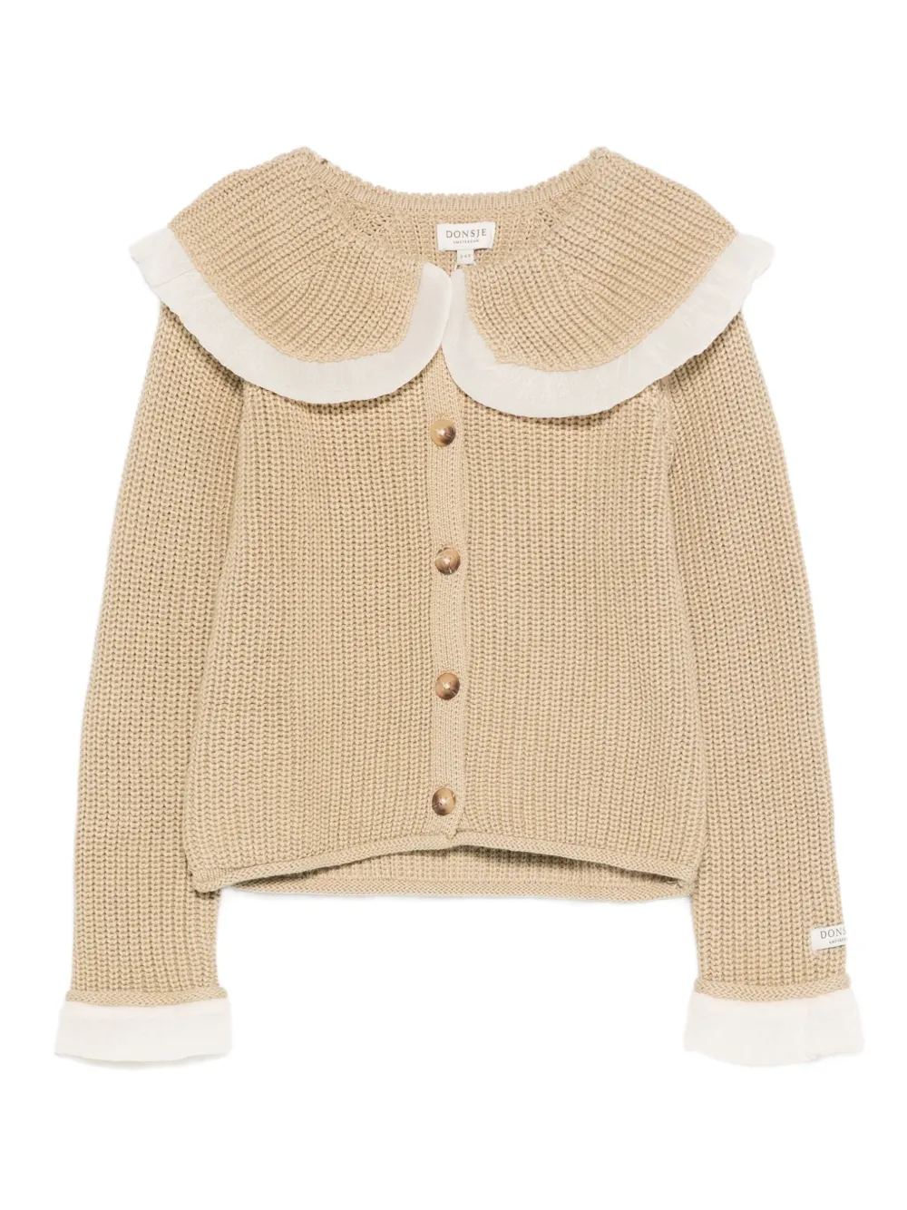 

Кардиган с оборками Donsje, нейтральный