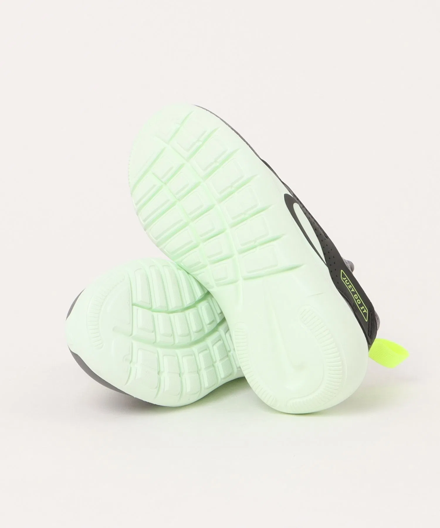 Детские кроссовки NIKE FLEX RUNNER 4 PS лёгкие, без шнурков, серые — фото 3
