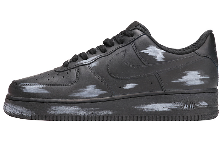 

Кроссовки для скейтбординга Air Force 1 мужские низкие черные/серые Nike, Черный, Кроссовки для скейтбординга Air Force 1 мужские низкие черные/серые Nike