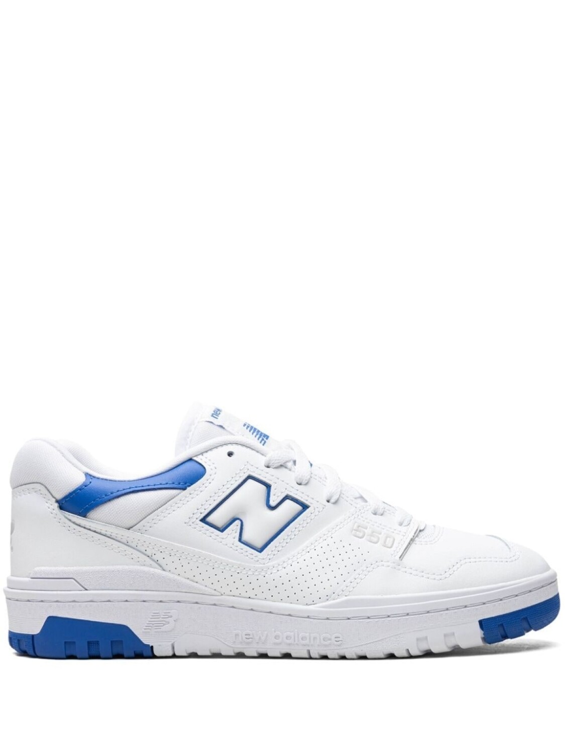 

New Balance кроссовки 550 White Cobalt Blue, белый