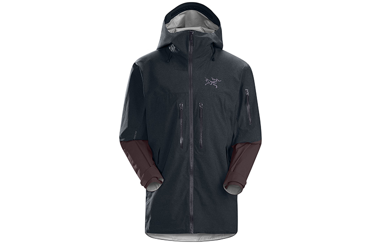 

Arcteryx Ветровка мужская непродуваемая дышащая, Black/Storm Seeker