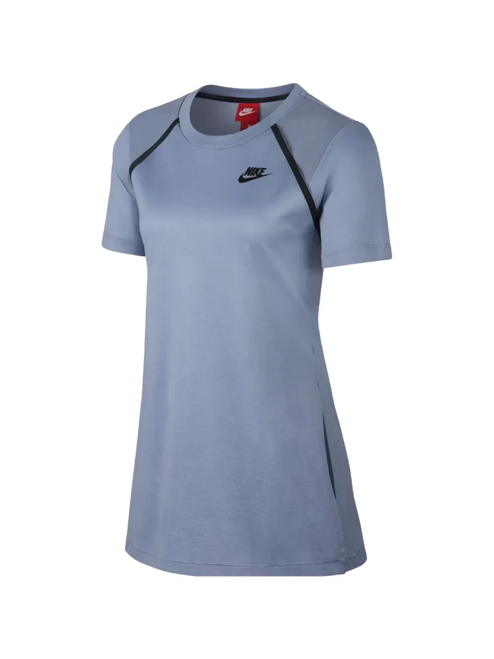 Футболка с отделкой под дерево Nike, синий