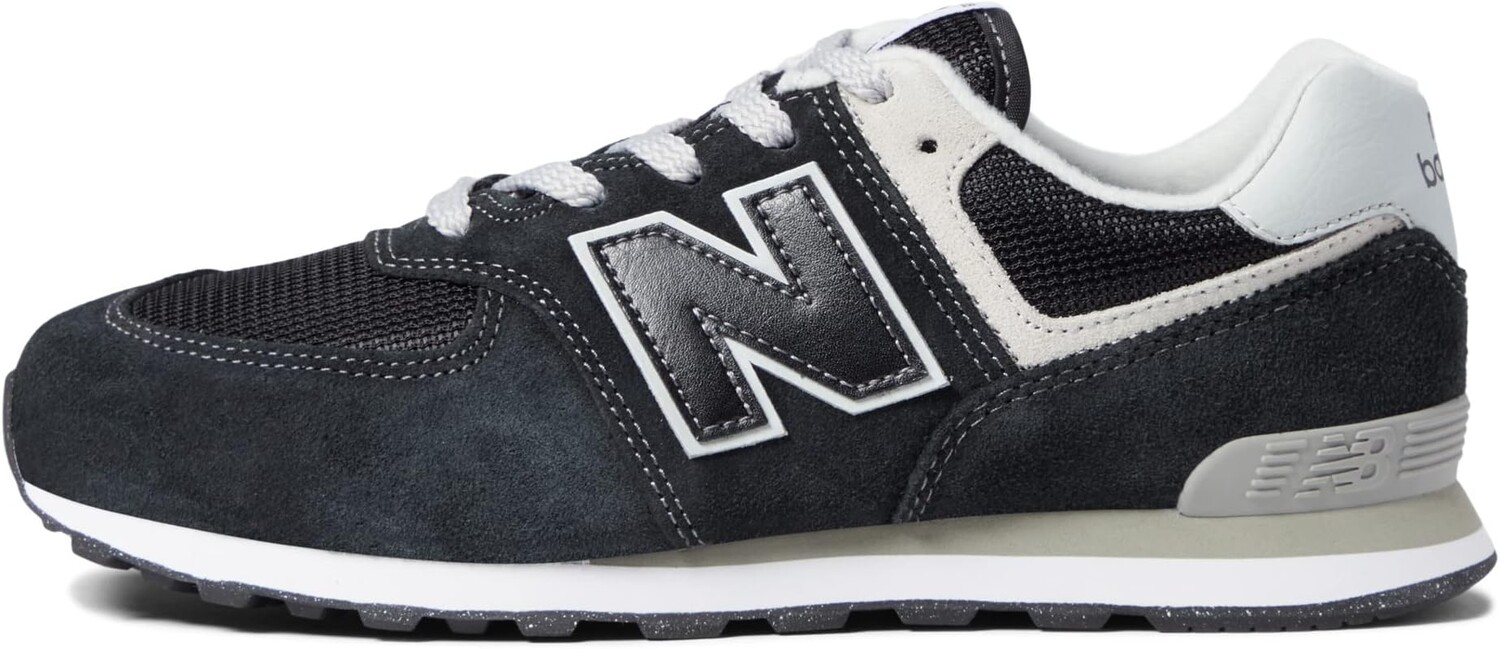 Кроссовки 574 Core New Balance, цвет Black/White — фото 4
