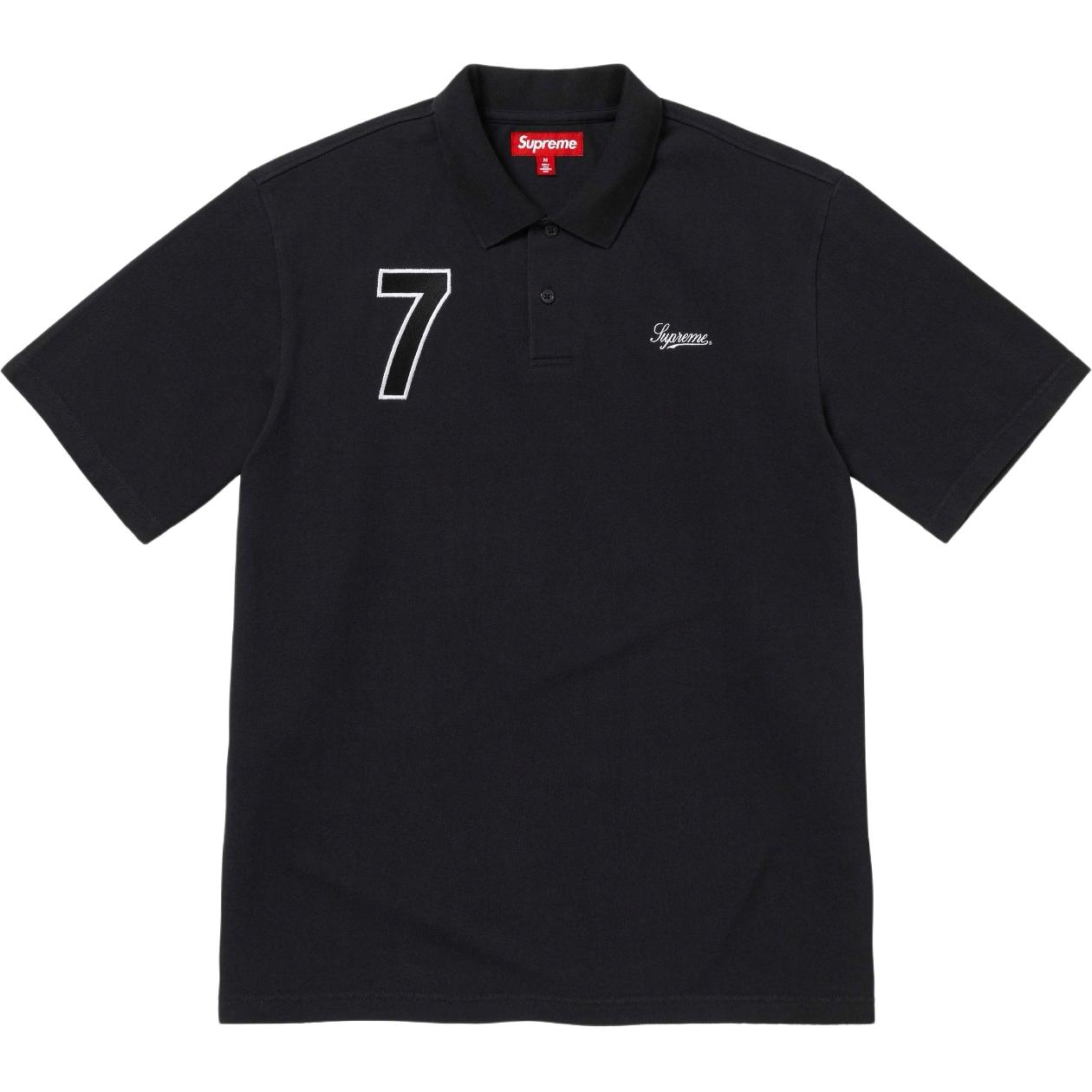 Унисекс поло Supreme, черный