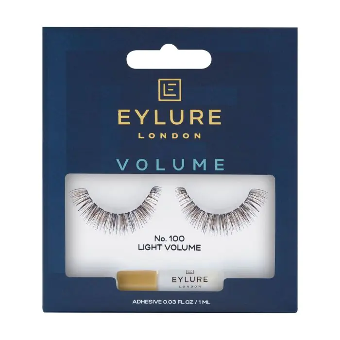 

Накладные ресницы pestañas postizas 100 volumen Eylure, цвет negro