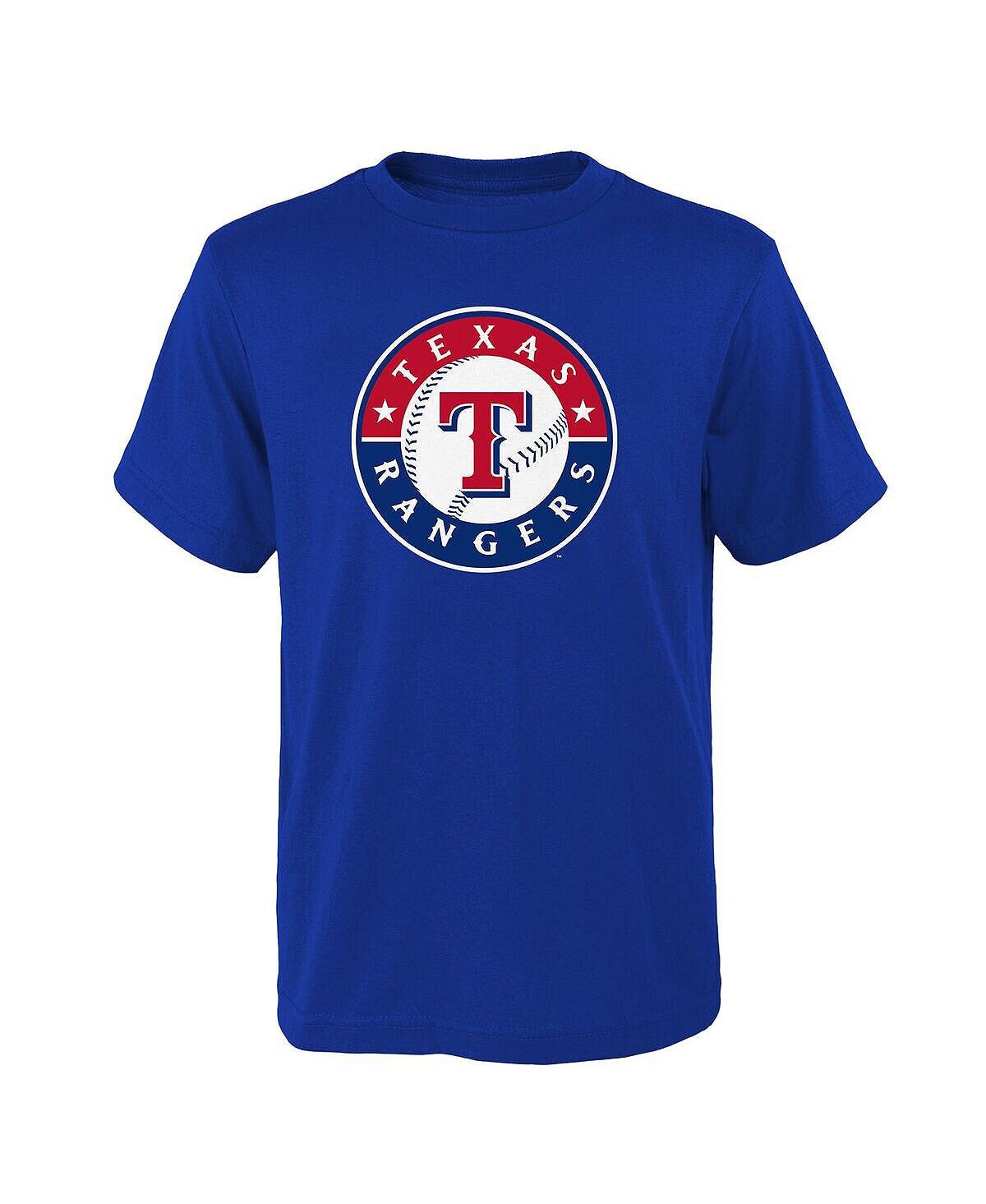 

Футболка с логотипом основной команды Royal Texas Rangers для мальчиков и девочек Big Boys and Girls Outerstuff