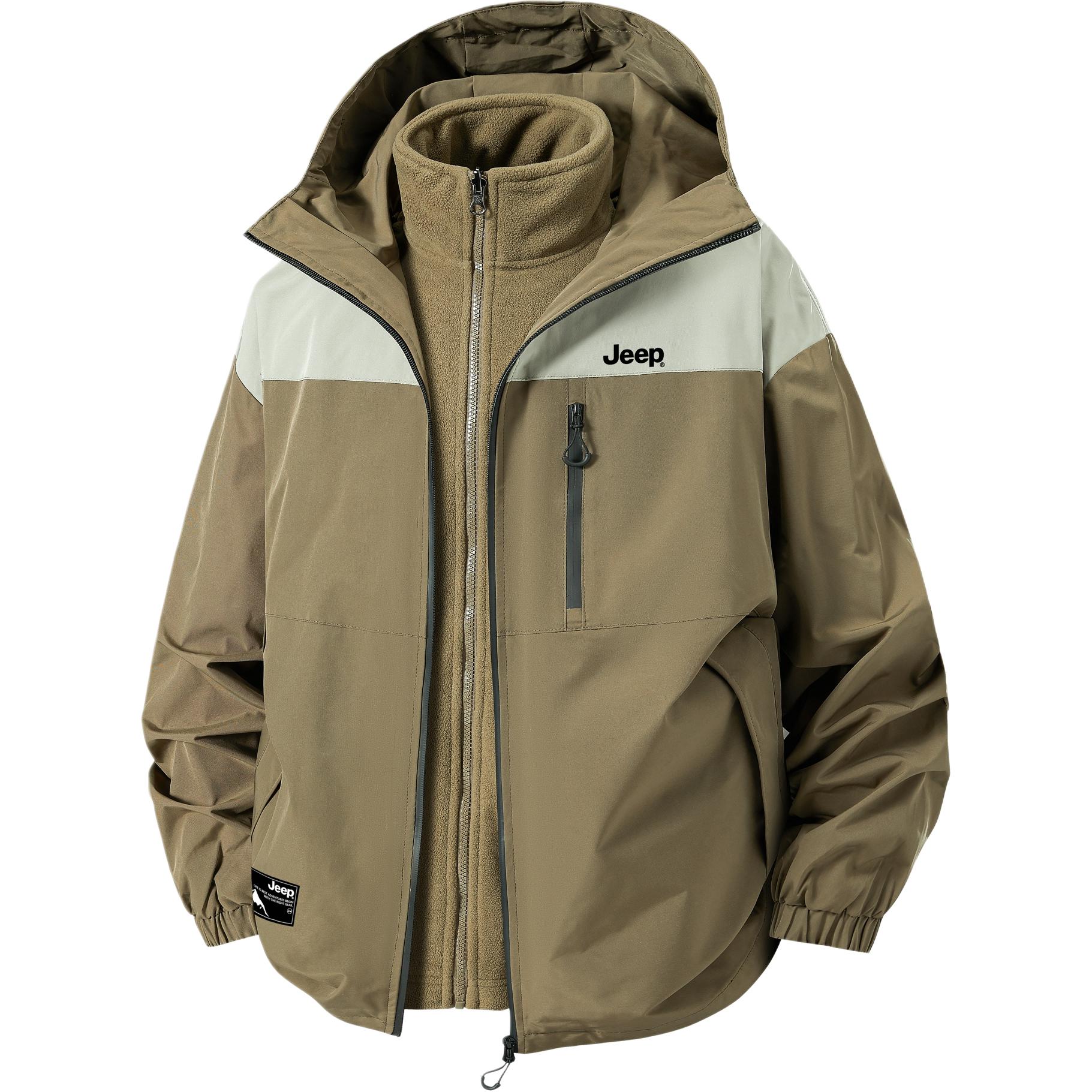 

Куртка Lifestyle Outdoor Casual Unisex Jeep, темно-coffee