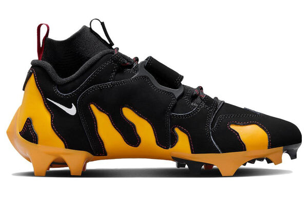 Кроссовки kyler murray x vapor edge dt '96 'black university gold' Nike, черный — фото 2