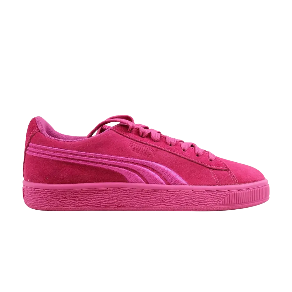 Кроссовки Suede Classic Badge Jr Puma, розовый