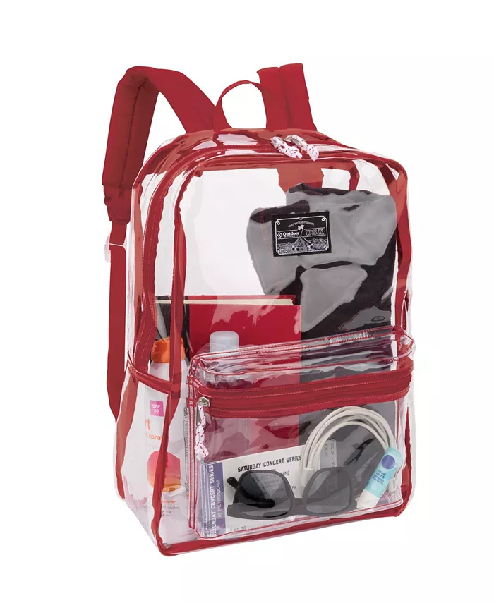

Черный рюкзак Clear Pass Day Pack Outdoor Products, красный