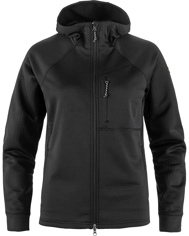 

Худи Fjällräven Abisko Grid Fleece Hoodie W, черный