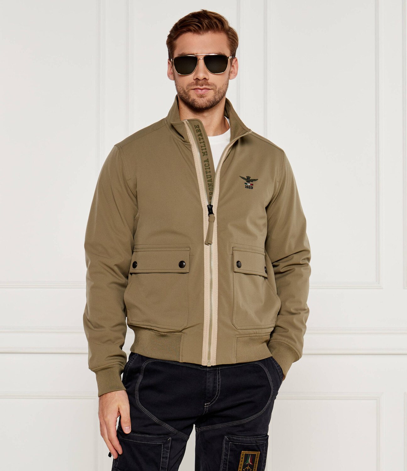 

Куртка Aeronautica Militare SAILOR Regular Fit, зеленый