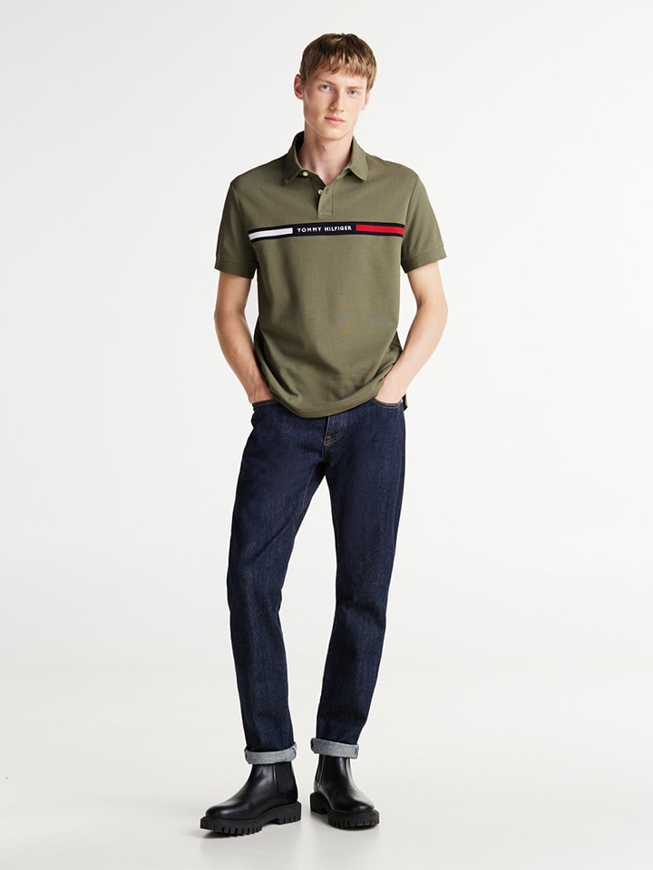 

Рубашка-поло Tommy Hilfiger, хаки