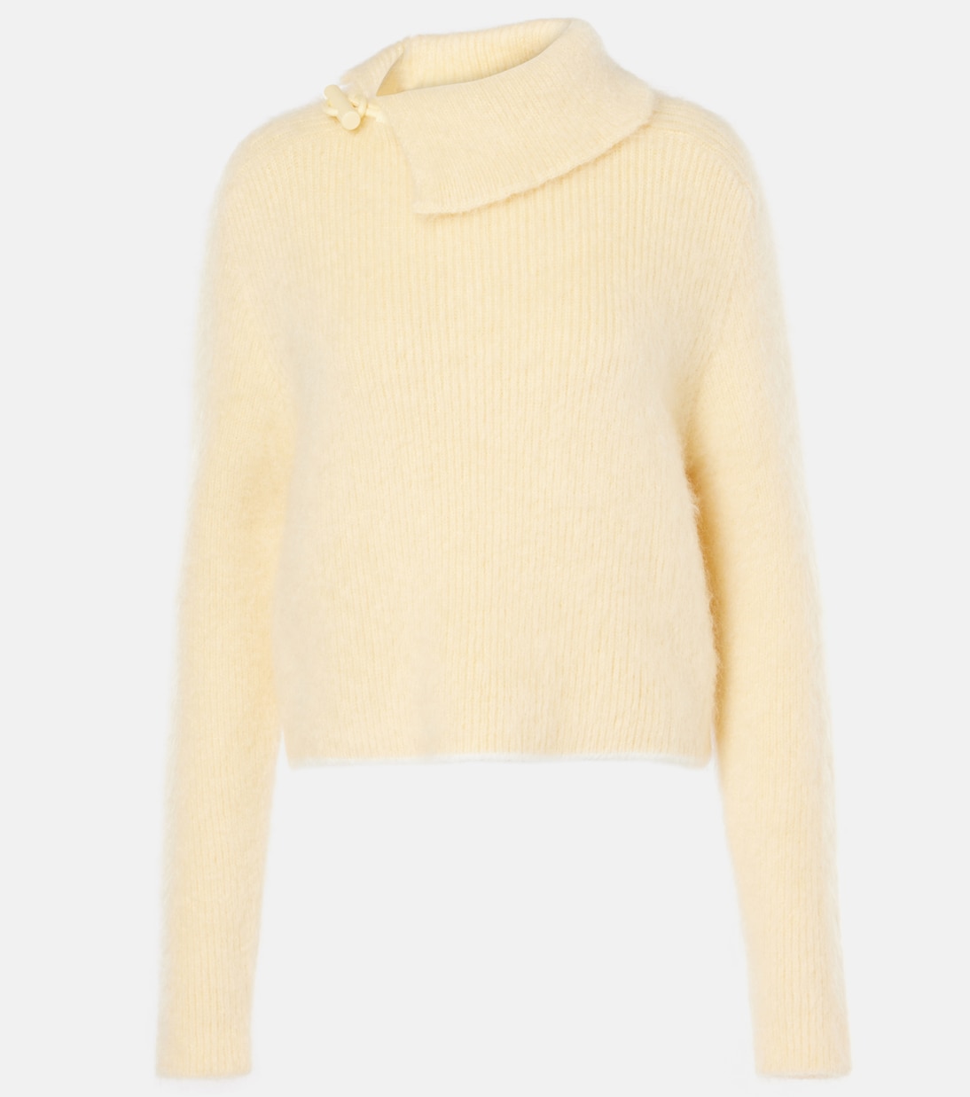 

Марина драпированный свитер Jacquemus, Light Yellow